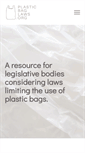 Mobile Screenshot of plasticbaglaws.org